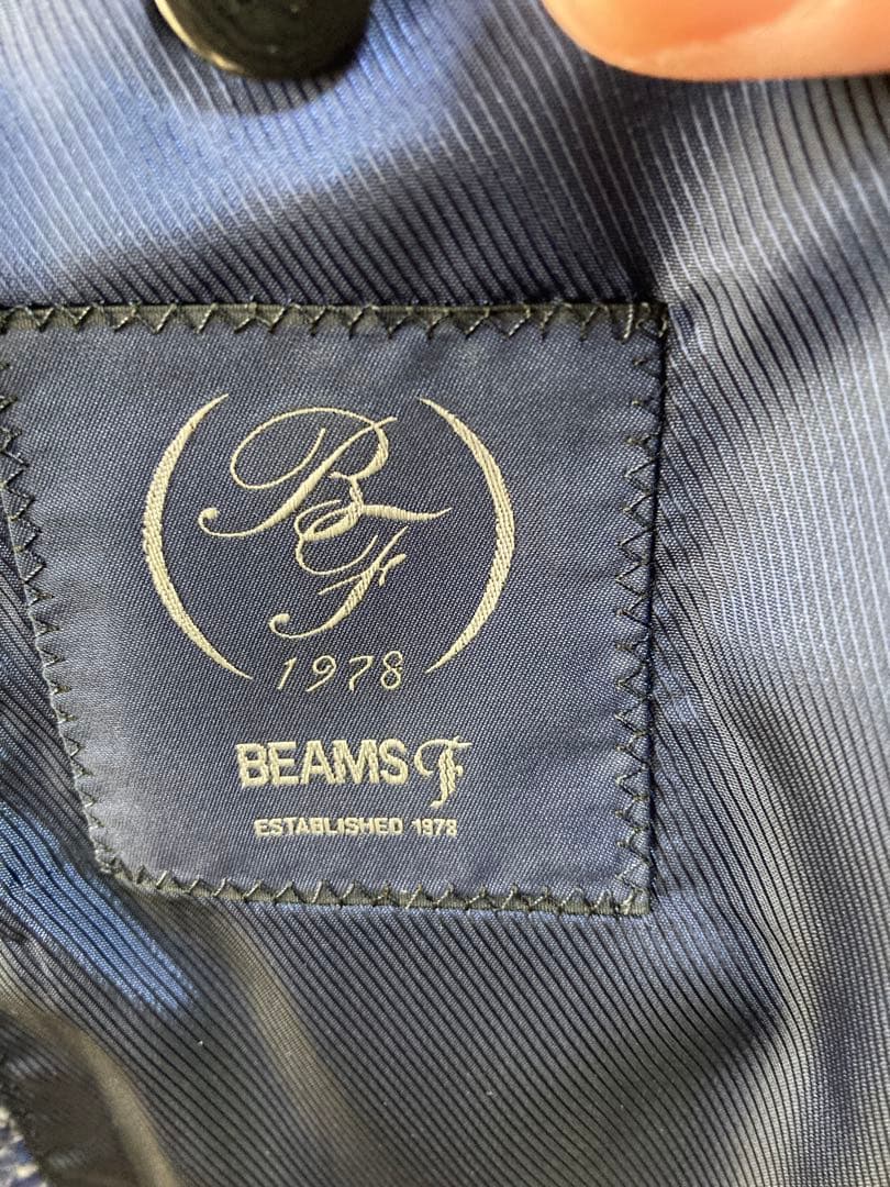 【BEAMSF】FERLA　ヘリンボーンジャケット　44