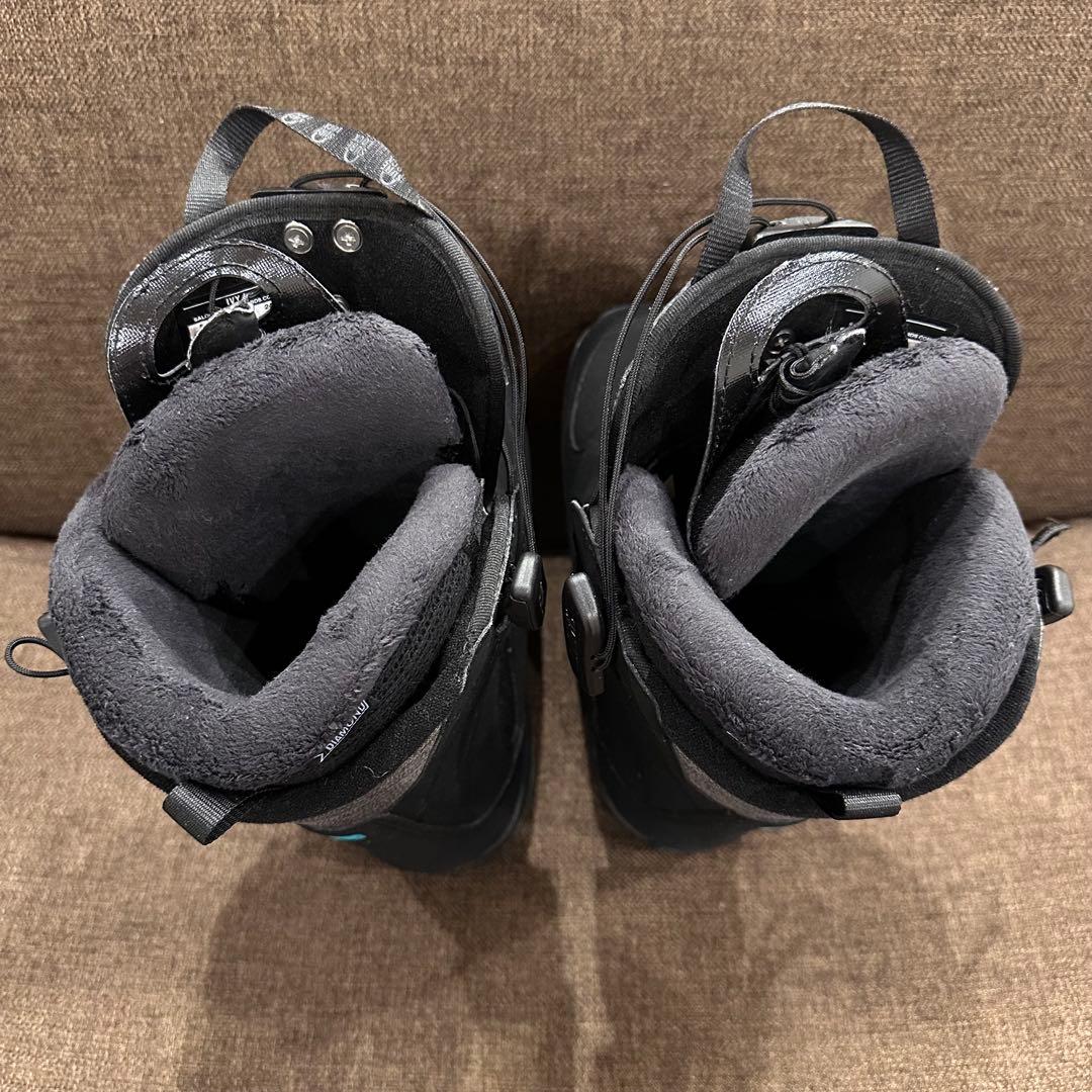 【美品】サロモン　女性用スノーボードブーツ ブラック　24cm