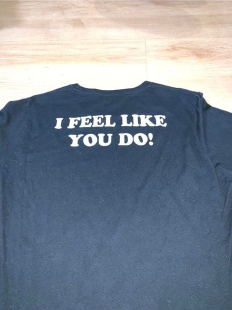 ヒステリックグラマー　黒　ロングTシャツ