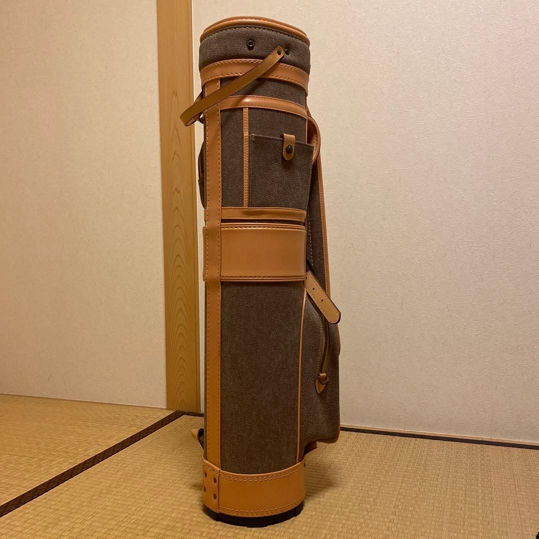 【希少】【美品】BLACK&WHITE キャディバッグ