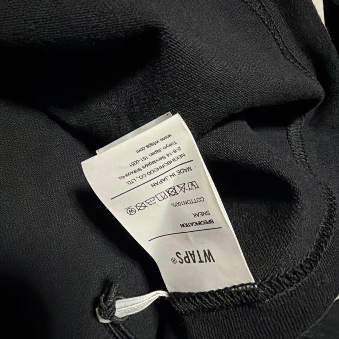 23AW WTAPS WUT / LS / COTTON ロンt tシャツ　2