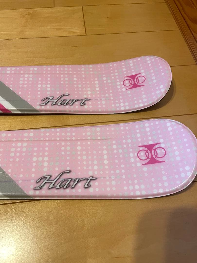 Hart ジュニアスキー130cm＆ポールセット