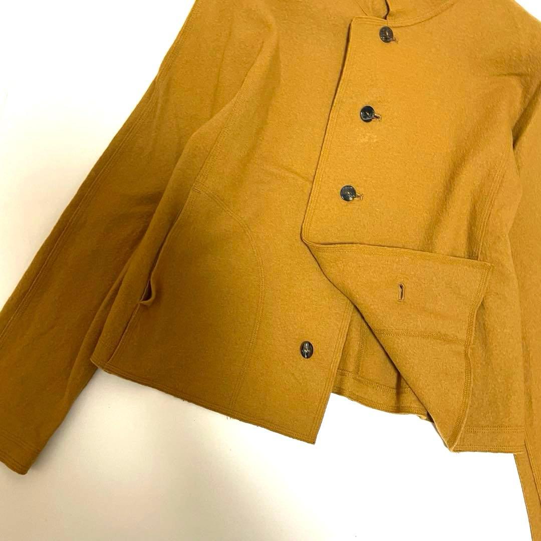 【美品】ヨーガンレール JURGEN LEHL ウールジャケットM辛子色カラー