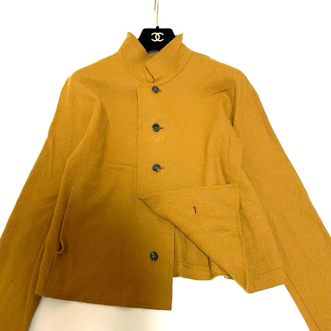 【美品】ヨーガンレール JURGEN LEHL ウールジャケットM辛子色カラー