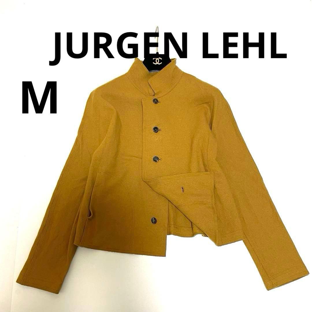 【美品】ヨーガンレール JURGEN LEHL ウールジャケットM辛子色カラー