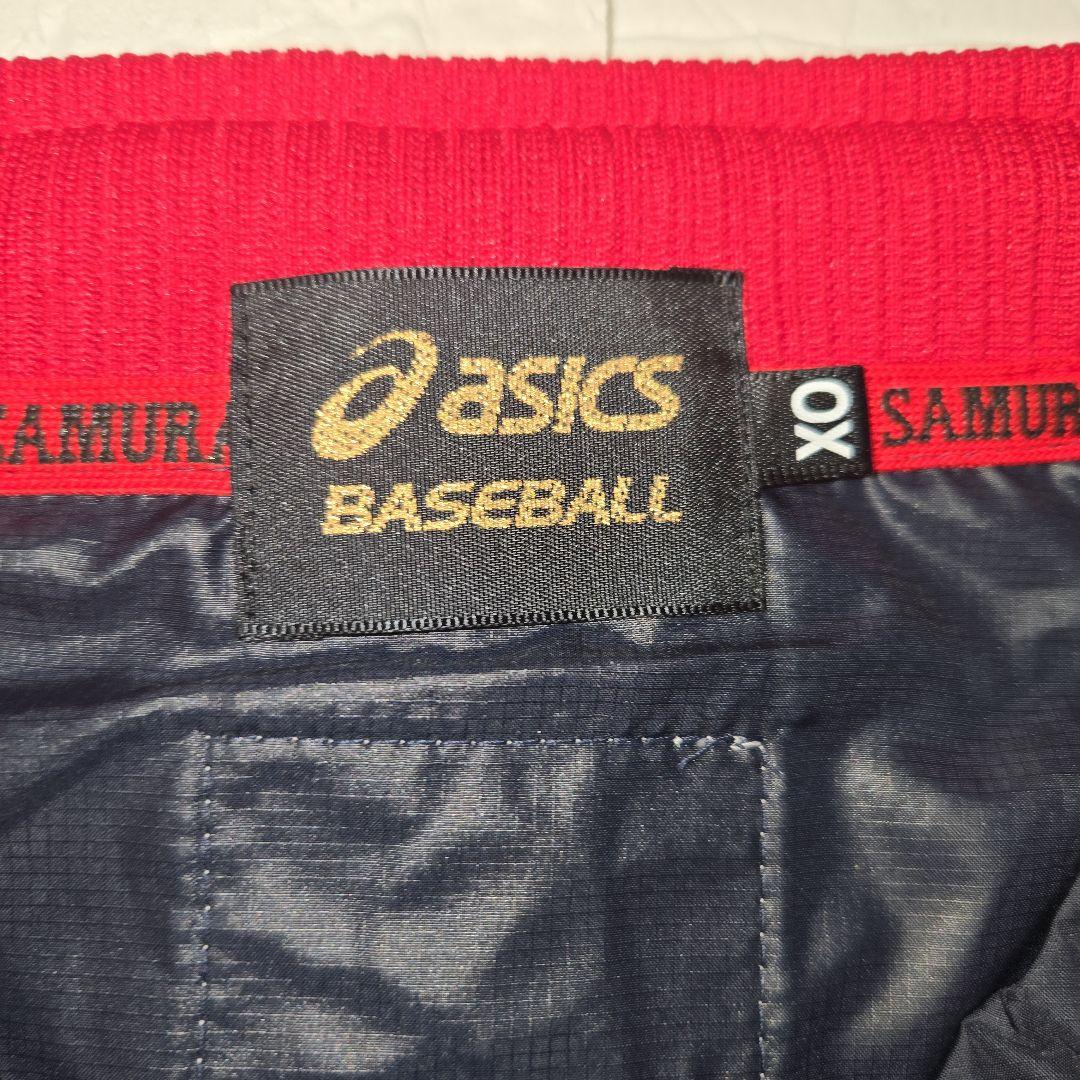日本代表 侍JAPAN アシックス製 オーセンティック半袖Vジャン XO