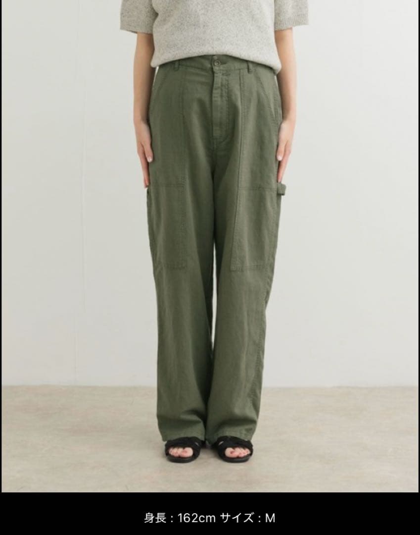 製品染めペインターパンツ【URBAN RESEARCH DOORS】Sサイズ