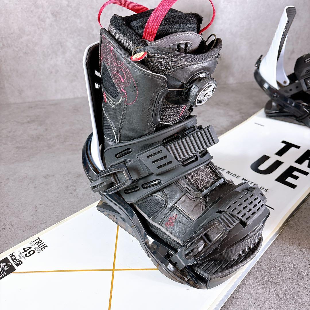 HEADヘッド TRUE149センチ×ヘッド　バイン　スノーボード2点セット