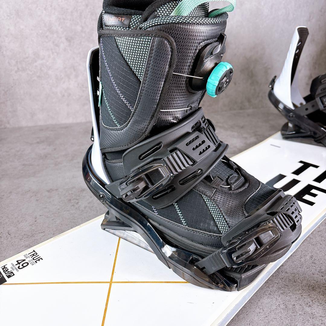 HEADヘッド TRUE149センチ×ヘッド　バイン　スノーボード2点セット