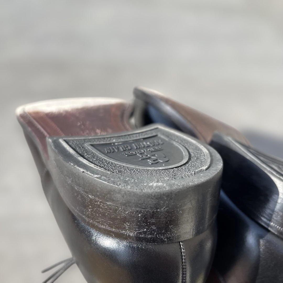 SCOTH GRAINブラックビジネスシューズ 26cm