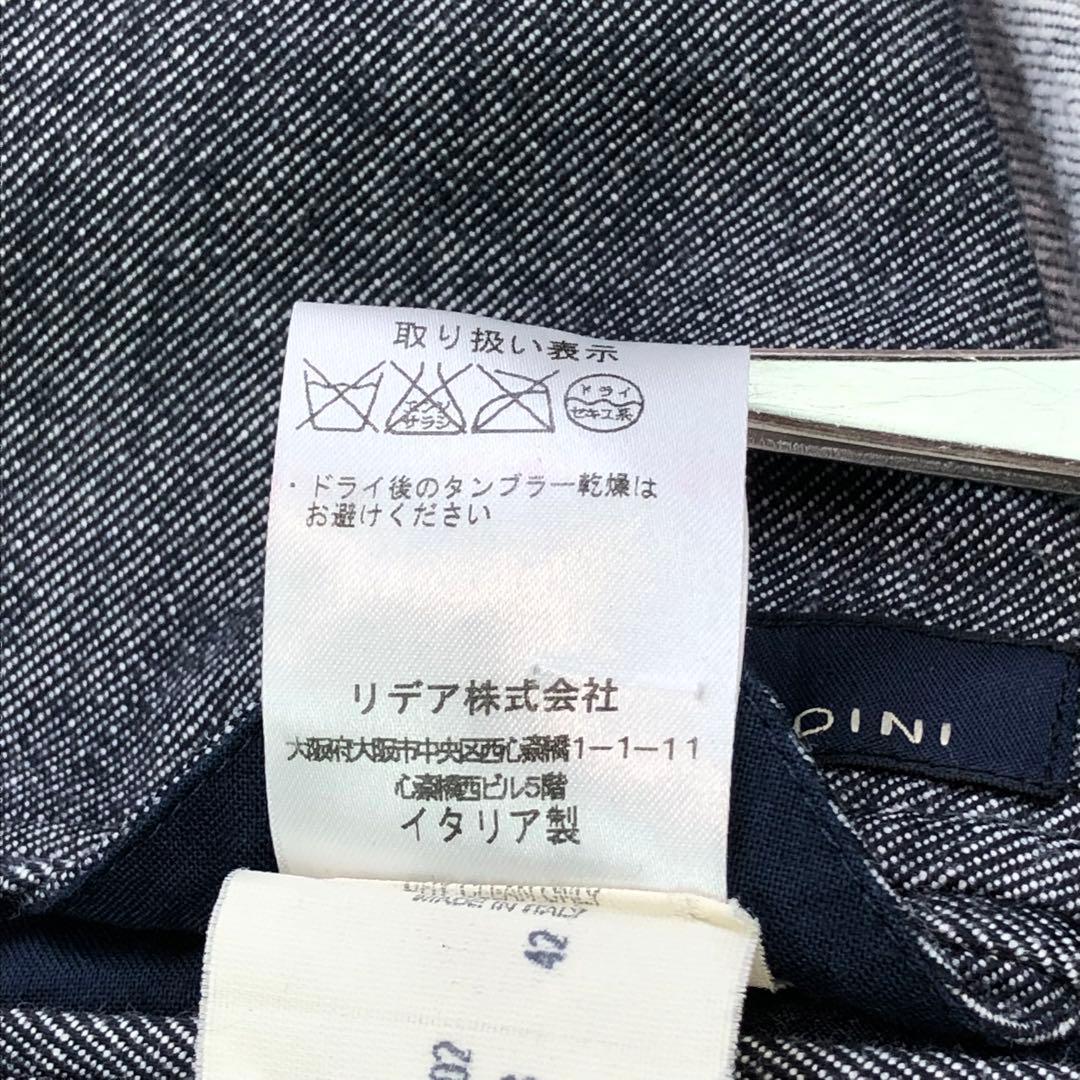 美品⭐ラルディーニ ダブルブレスト テーラードジャケット ウール コットン 44