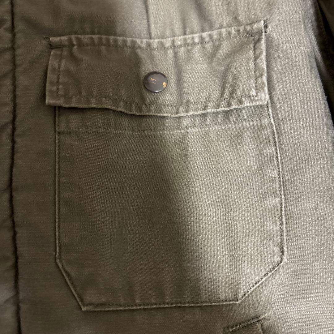 US NAVY A-2 デッキジャケット オリーブグリーン ビンテージ