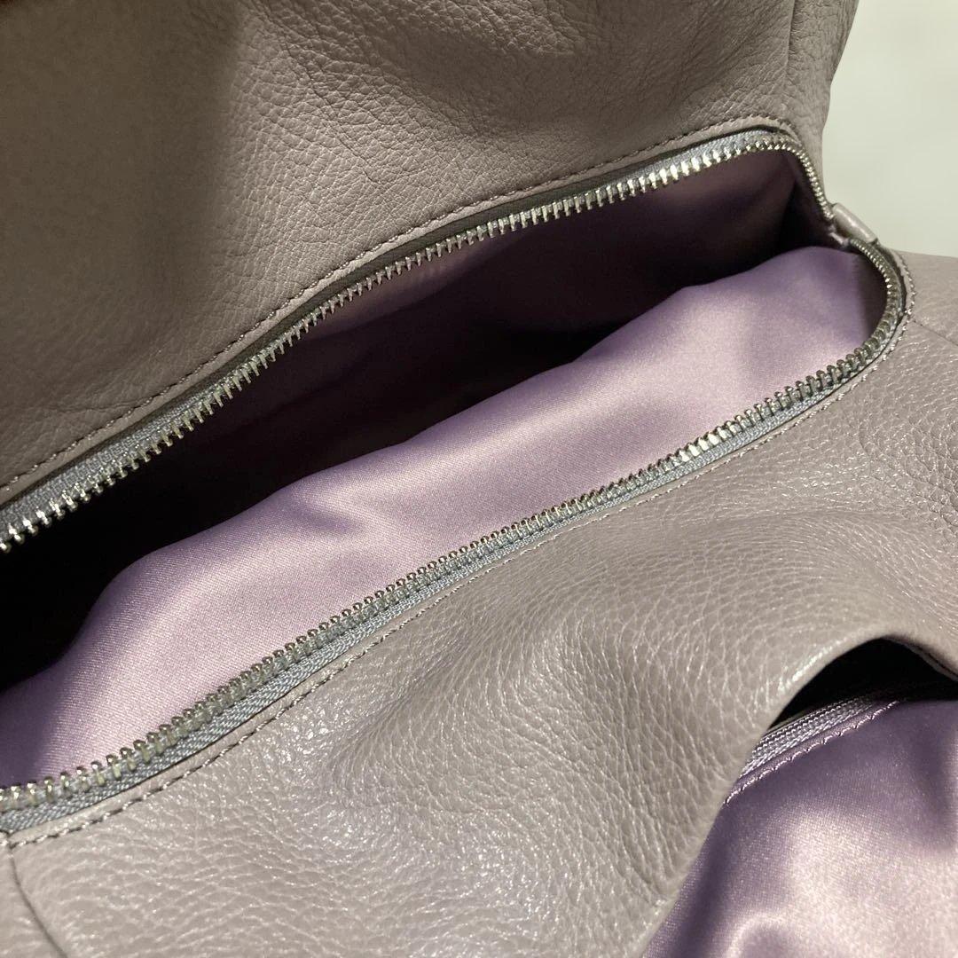 COACHトートバッグ★マディソン フィービー.シボ革レザー.三層.チャーム2枚