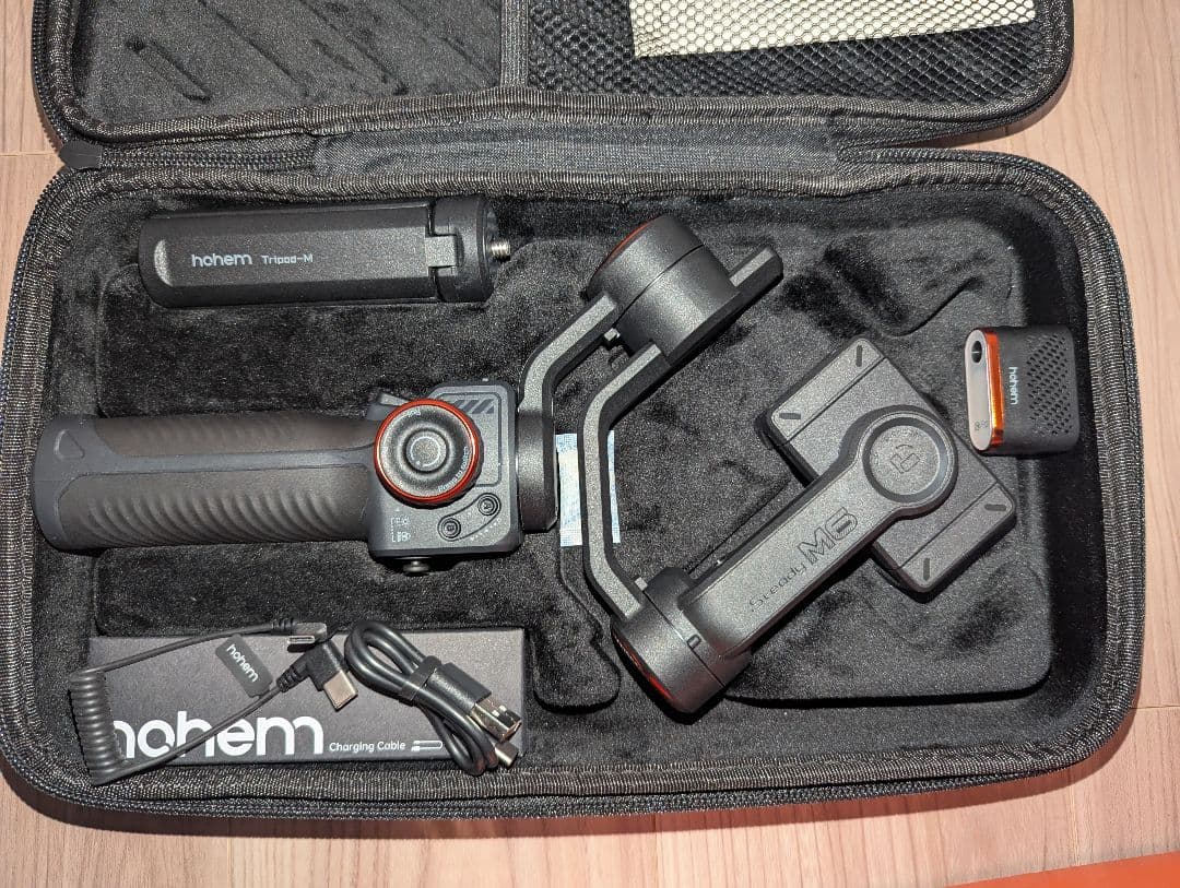 【カツ】hohem M6 Kit ジンバルAI自動追跡