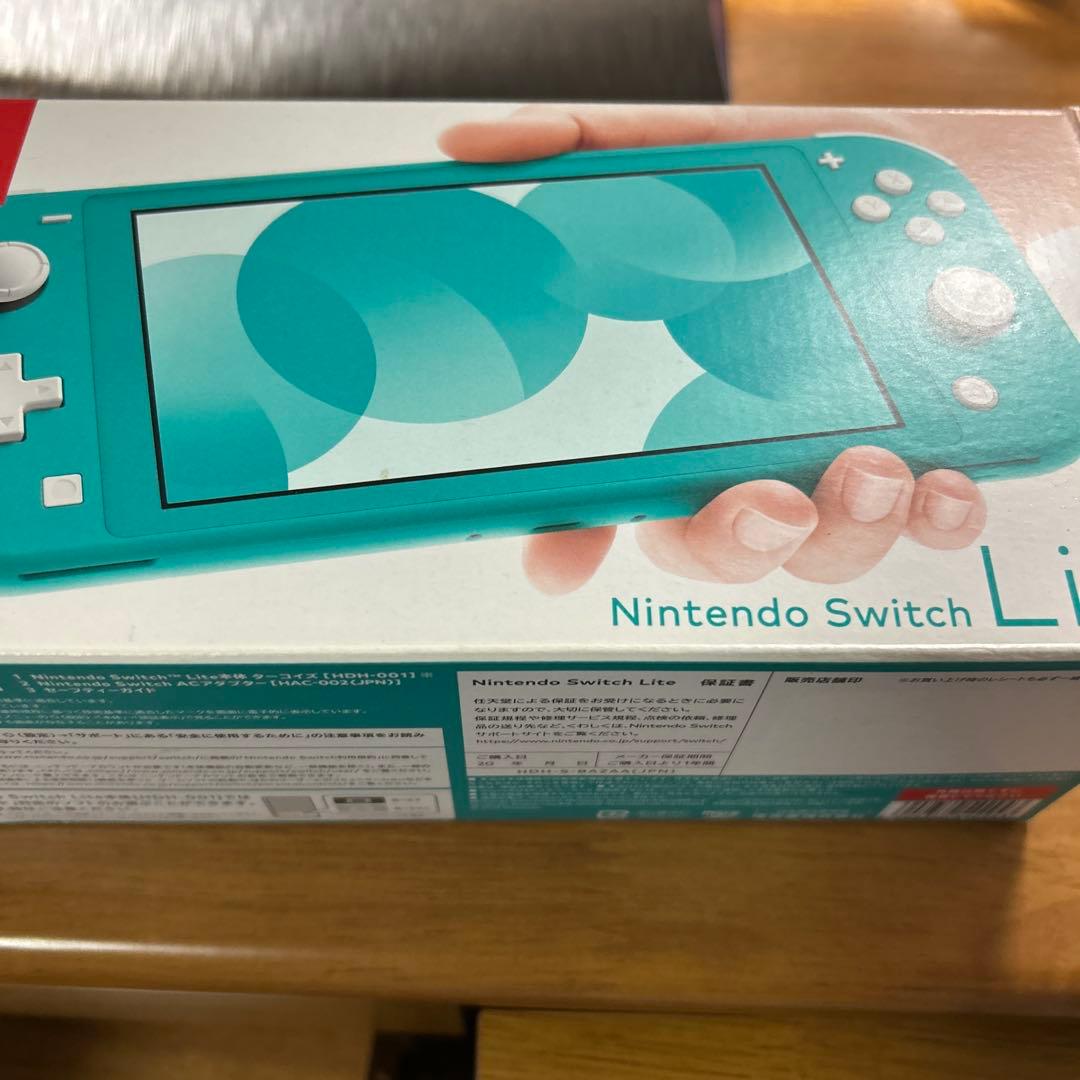 Nintendo Switch Lite ターコイズSDカード箱あり