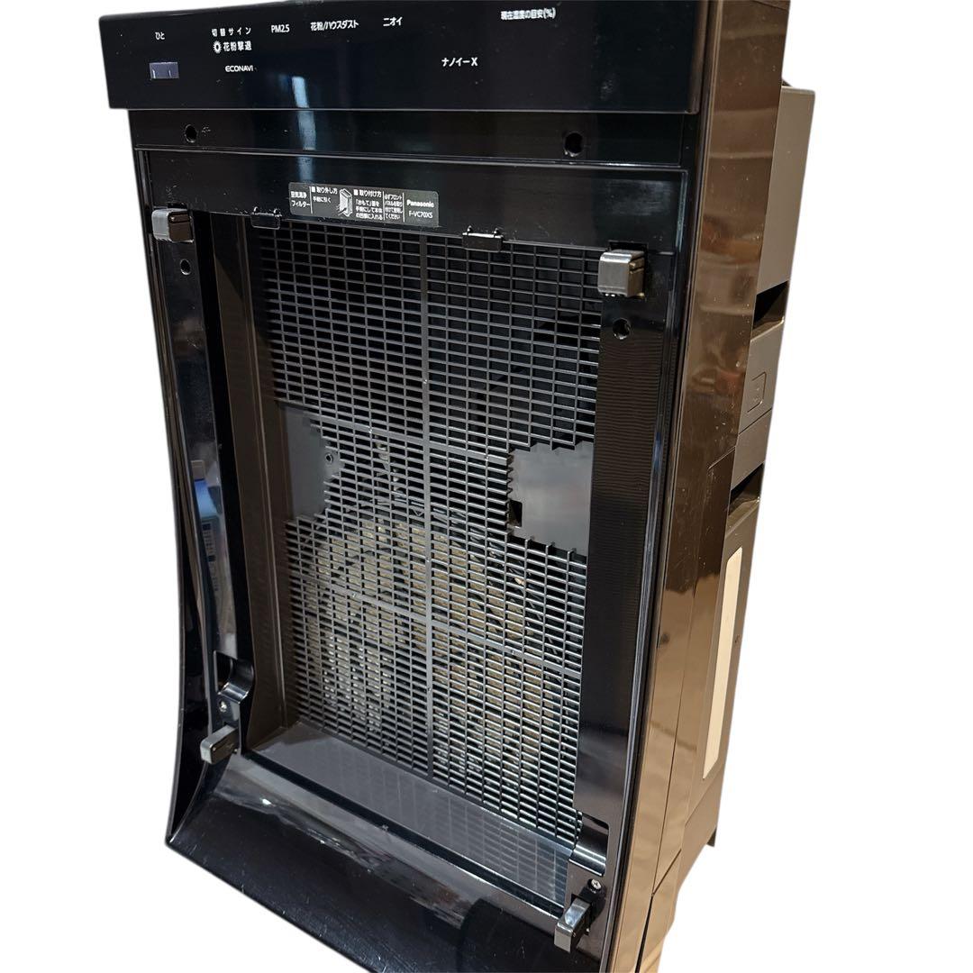 Panasonic パナソニック　加湿空気清浄機　F-VC70XS 木目調