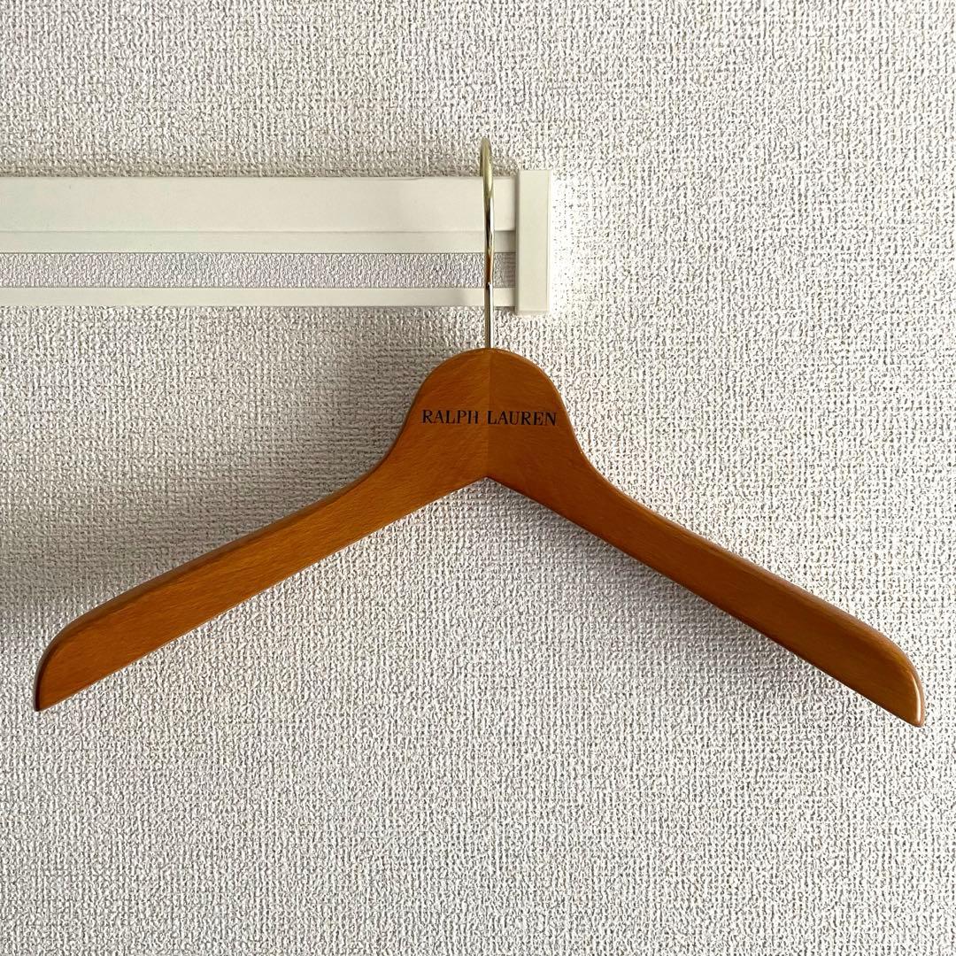 【非売品】ラルフローレン　木製ハンガー　4本セット　レディース　Jr. キッズ