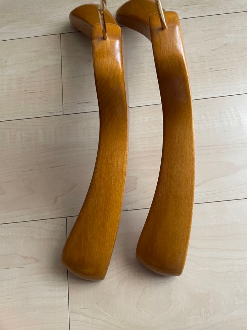 【非売品】ラルフローレン　木製ハンガー　4本セット　レディース　Jr. キッズ