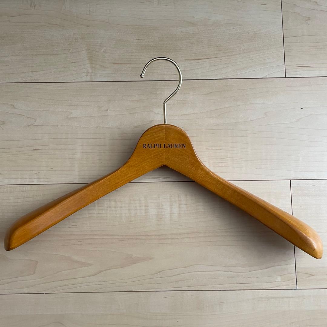 【非売品】ラルフローレン　木製ハンガー　4本セット　レディース　Jr. キッズ