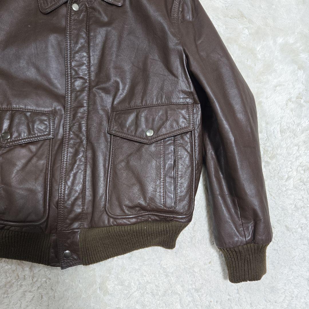 ヴィンテージ 90s A-2 フライトジャケット 牛革 カウナッパ ボア