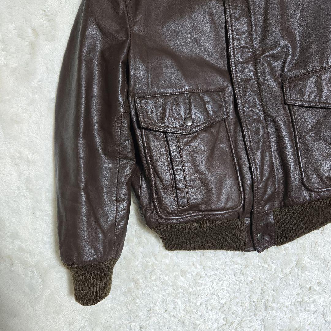 ヴィンテージ 90s A-2 フライトジャケット 牛革 カウナッパ ボア
