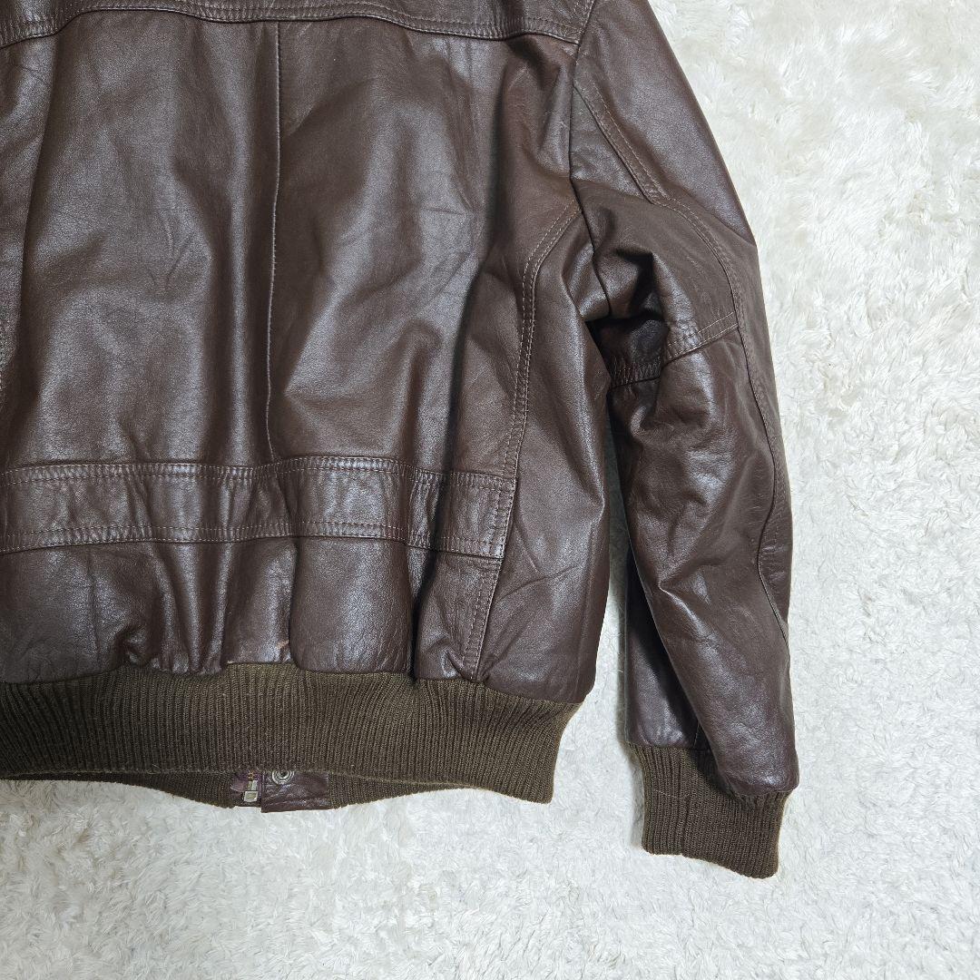 ヴィンテージ 90s A-2 フライトジャケット 牛革 カウナッパ ボア