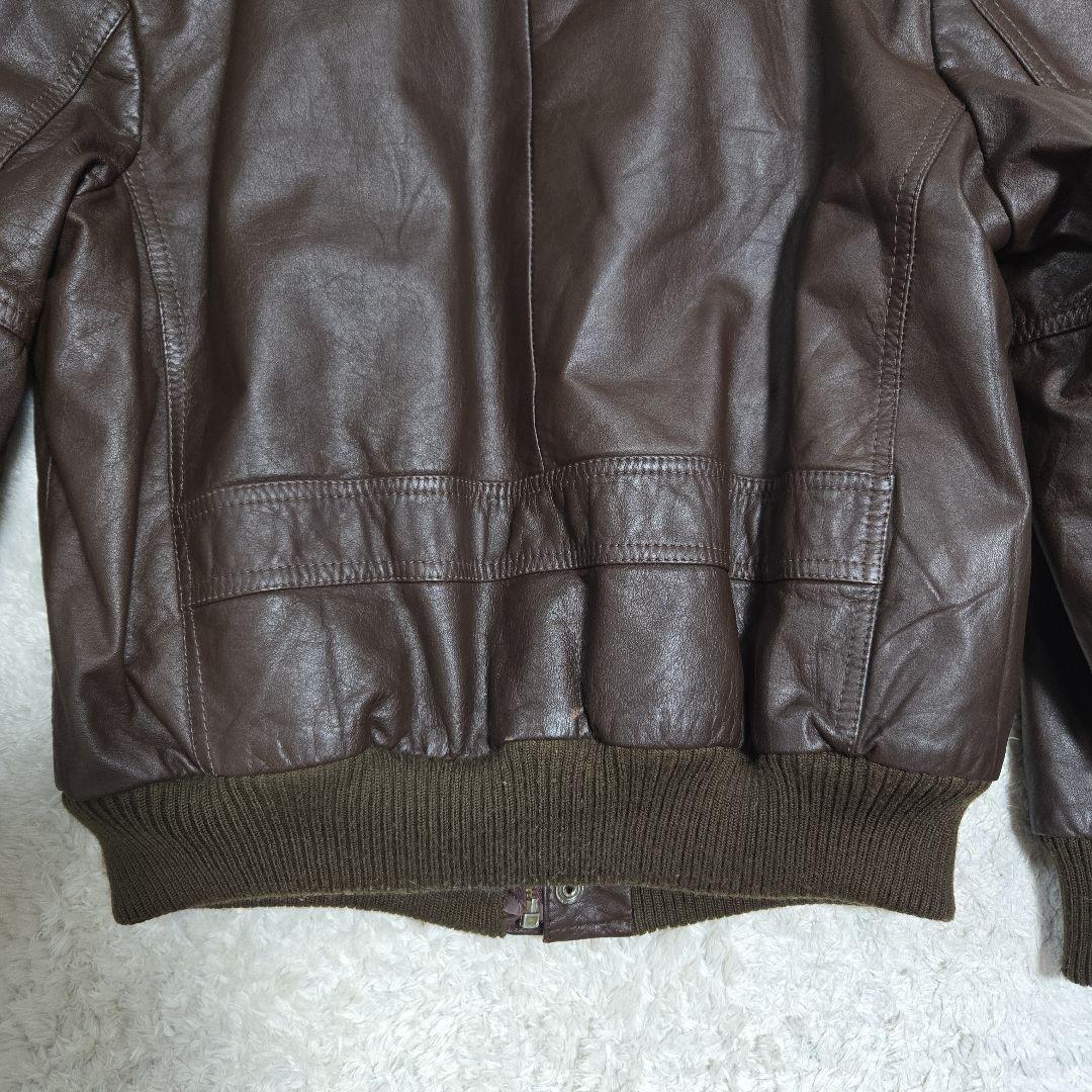 ヴィンテージ 90s A-2 フライトジャケット 牛革 カウナッパ ボア