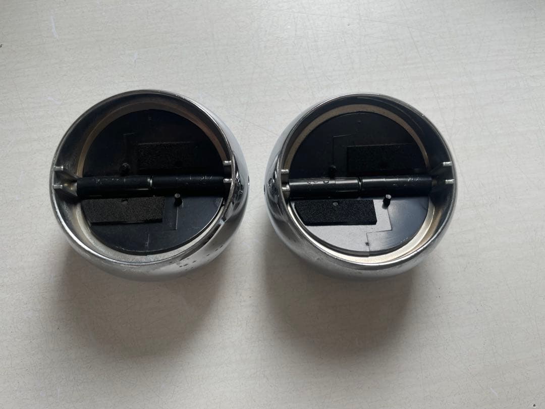 ジムニーエアコン吹き出し口　バス流用 メッキ　ジムニーカスタム　エアコンクーラー