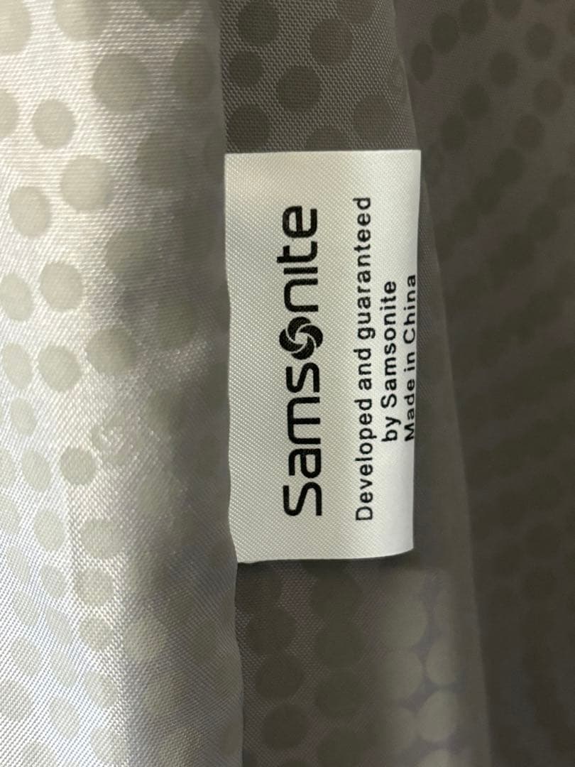 サムソナイト/スーツケース/オーバル/4輪/ブルー/37L/エクスパンダブル