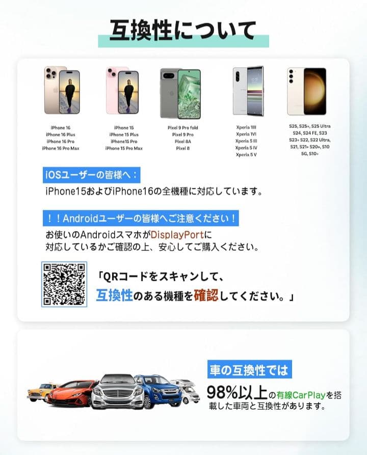 オットキャストミラータッチ Ottocast Mirror Touch 車　ナビ