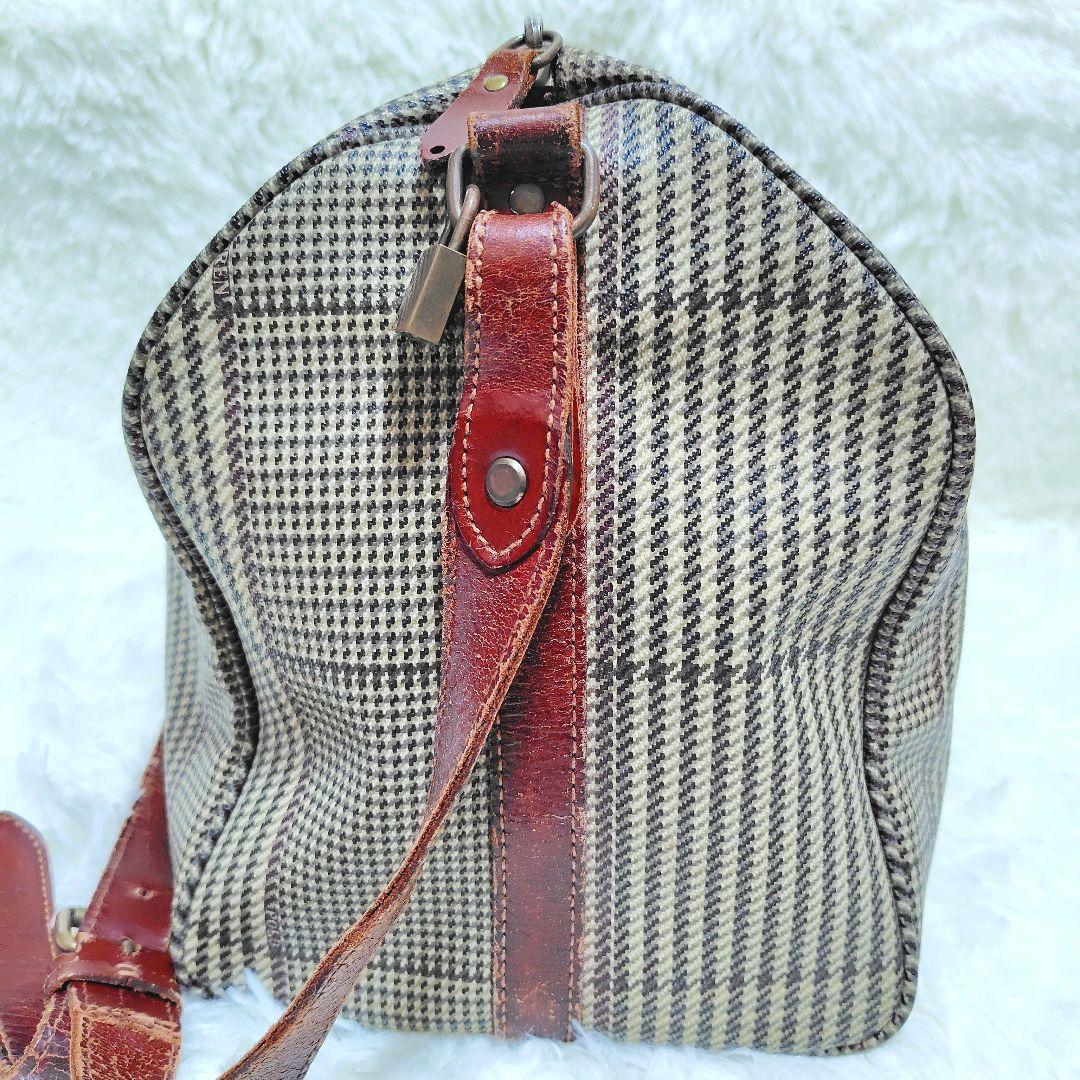 POLO RALPH LAUREN ポロラルフローレン ボストン 千鳥 2WAY