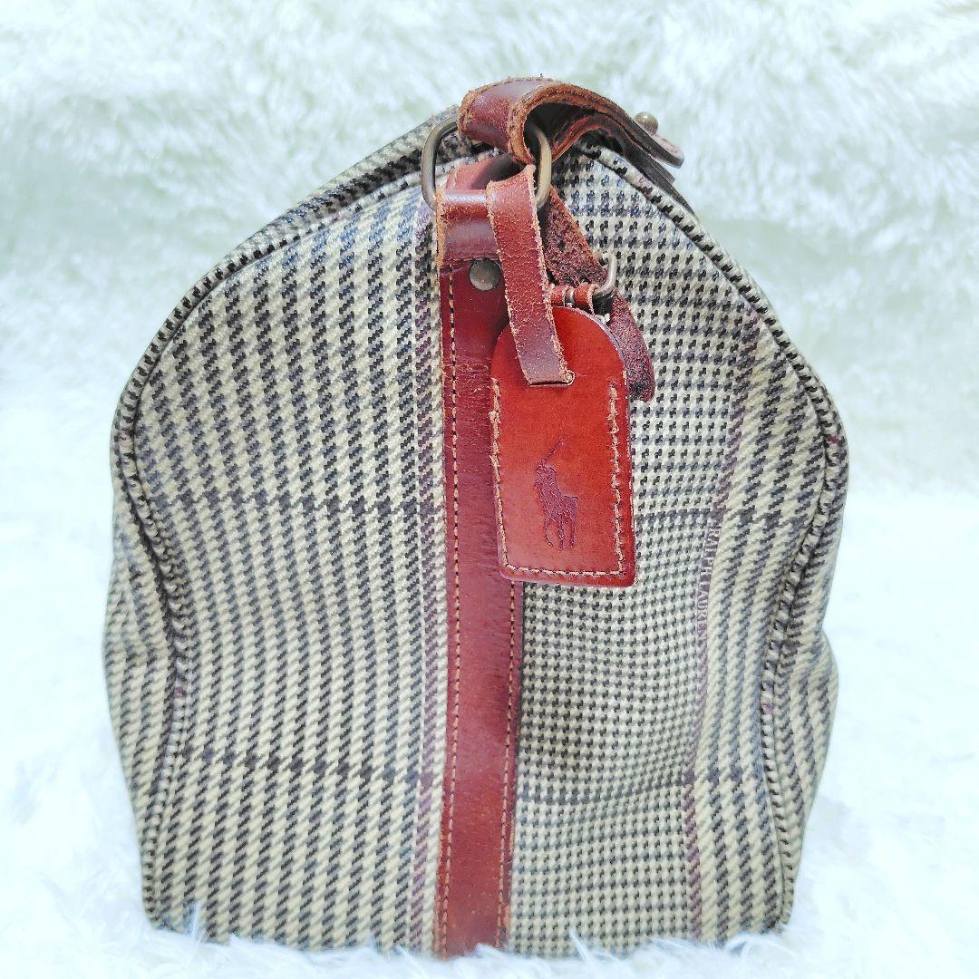 POLO RALPH LAUREN ポロラルフローレン ボストン 千鳥 2WAY