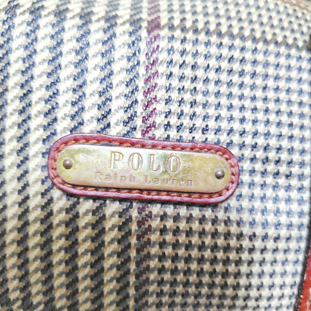 POLO RALPH LAUREN ポロラルフローレン ボストン 千鳥 2WAY