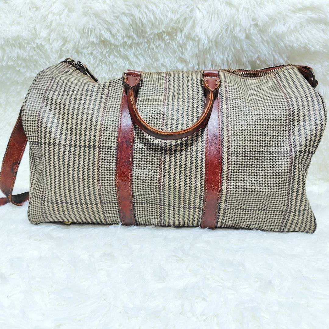 POLO RALPH LAUREN ポロラルフローレン ボストン 千鳥 2WAY