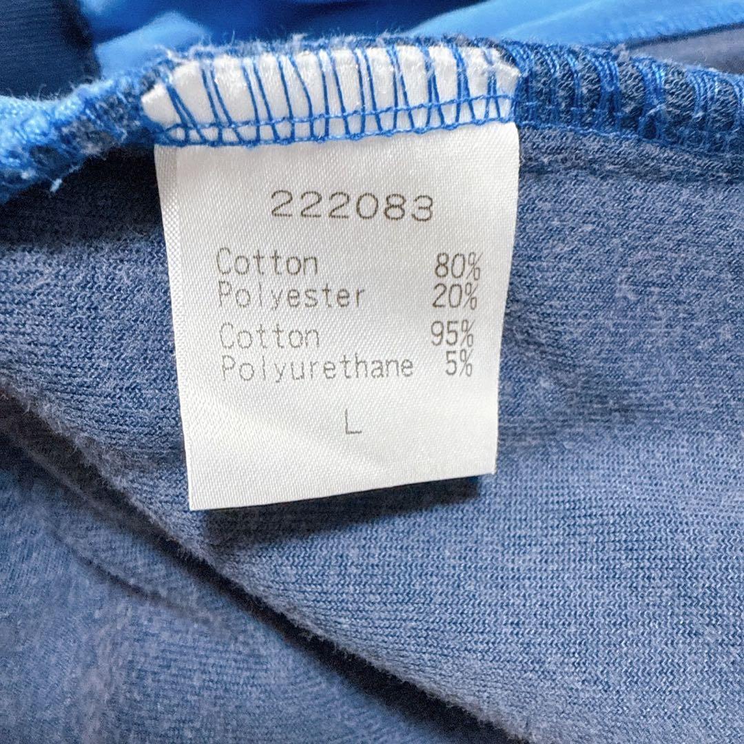 24karats ベロア ジャージセットアップ 上下セット L ブルー