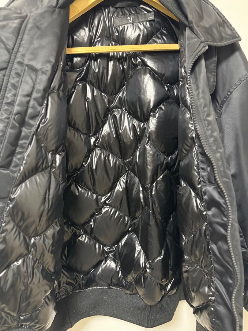 ユニクロ+J MA-1 フライトジャケット Lサイズ ブラック