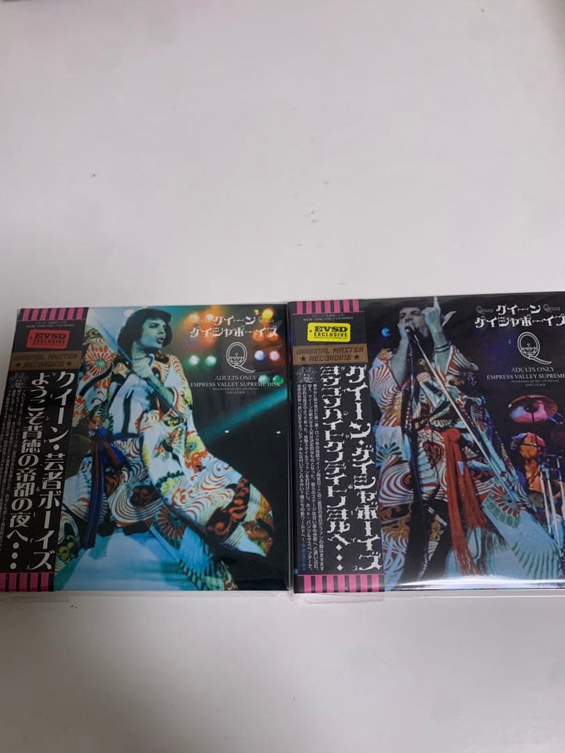 洋楽 QUEEN GEISHA BOYS 1976 JAPAN TOUR BOX