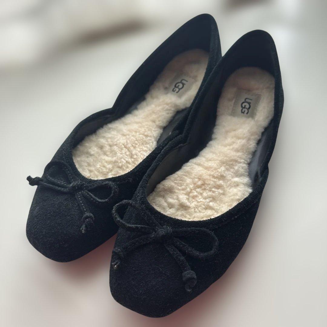 UGG【ムートンバレエシューズ】フラット【超美品】