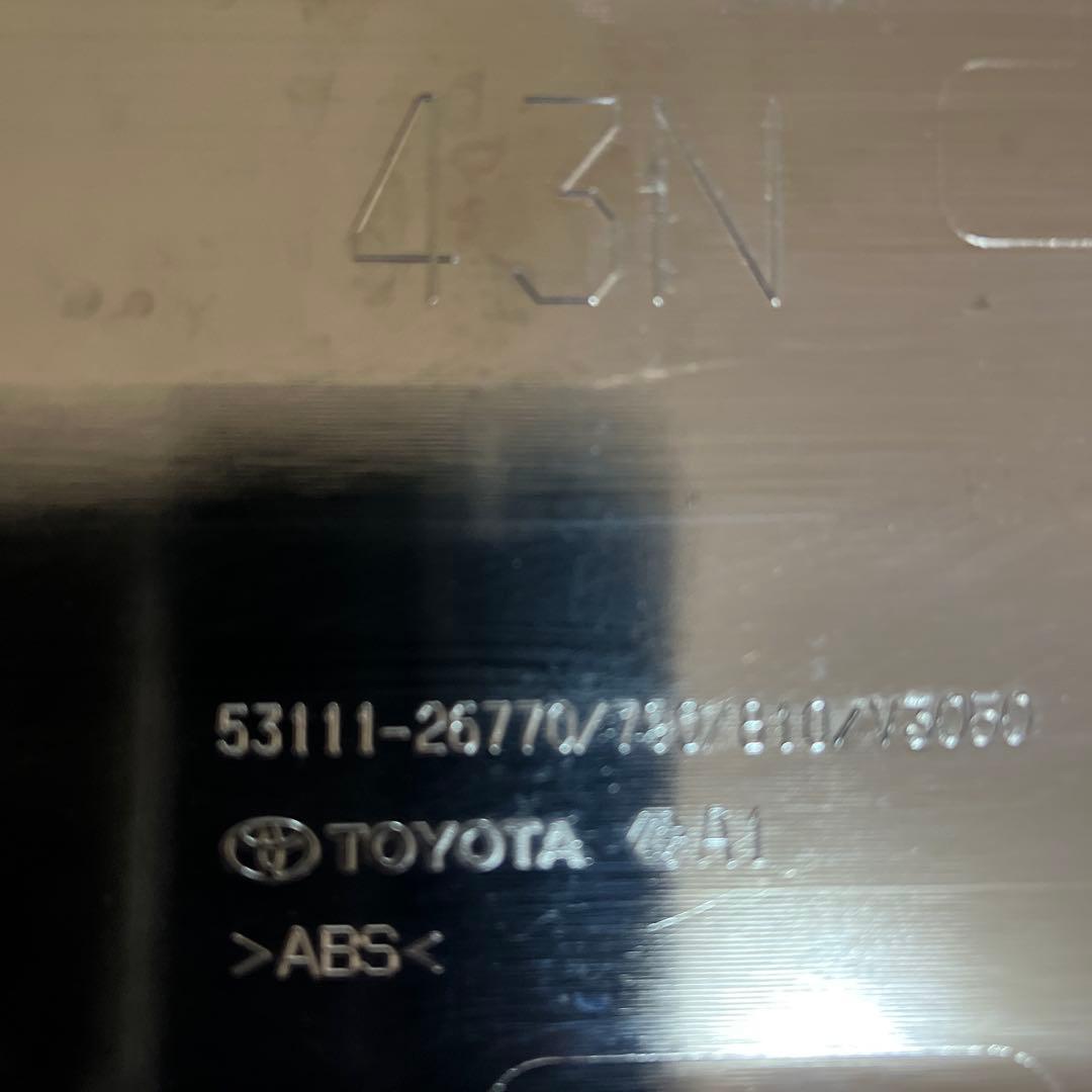 ハイエース フロントグリル アッパー ロア セット