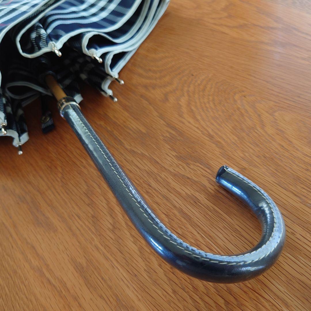 BURBERRY　バーバリー　長傘　ブルー