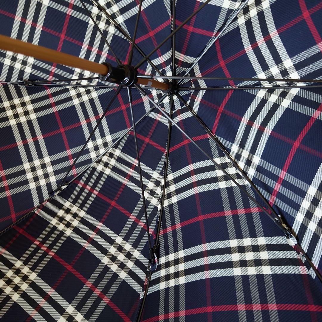BURBERRY　バーバリー　長傘　ブルー
