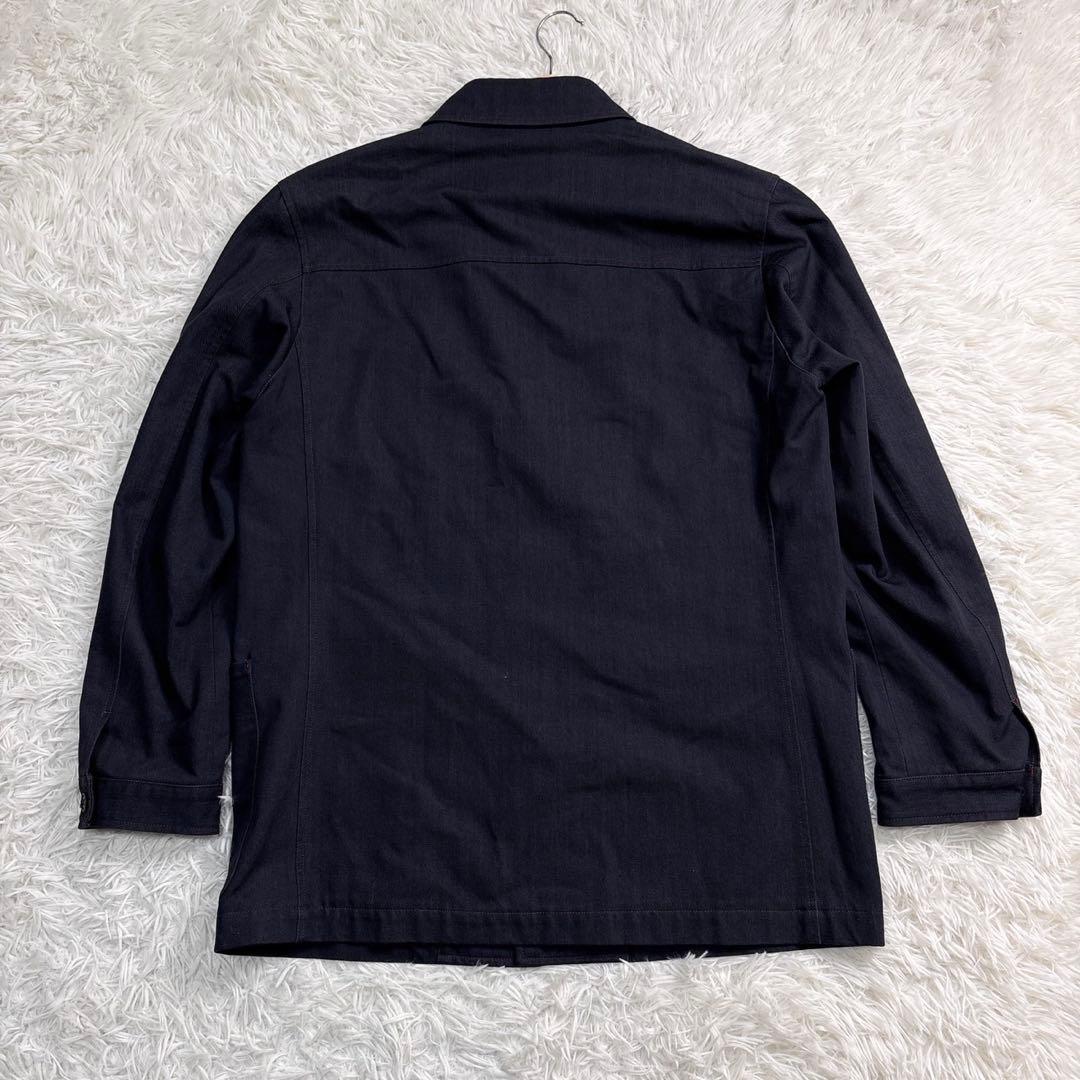 バーバリー カバーオール ジャケット デニム調 ノバチェック