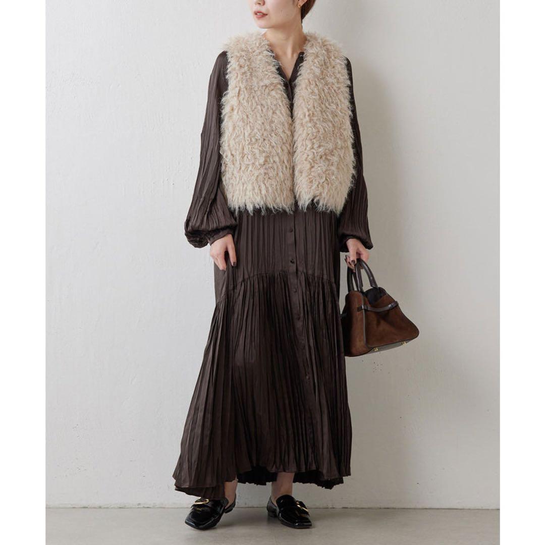 【新品未使用タグ付き】ガリャルダガランテ フェイクファーベスト