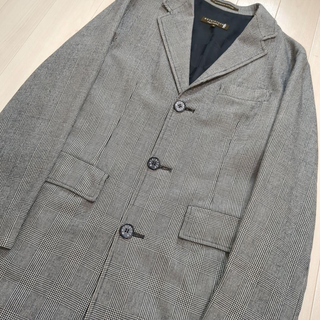 美品 マッキントッシュ チェスターコート グレンチェック 40サイズ イギリス製