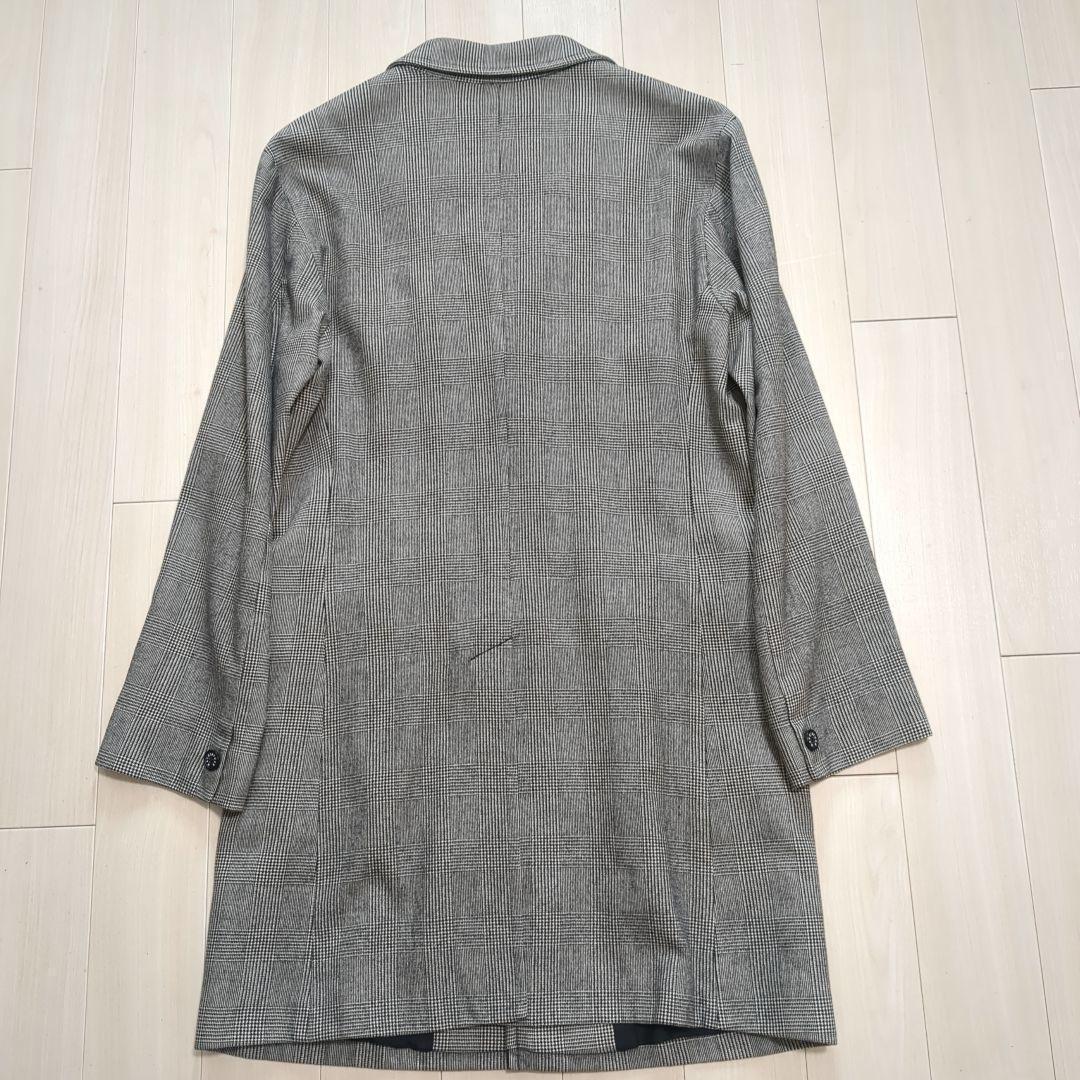 美品 マッキントッシュ チェスターコート グレンチェック 40サイズ イギリス製