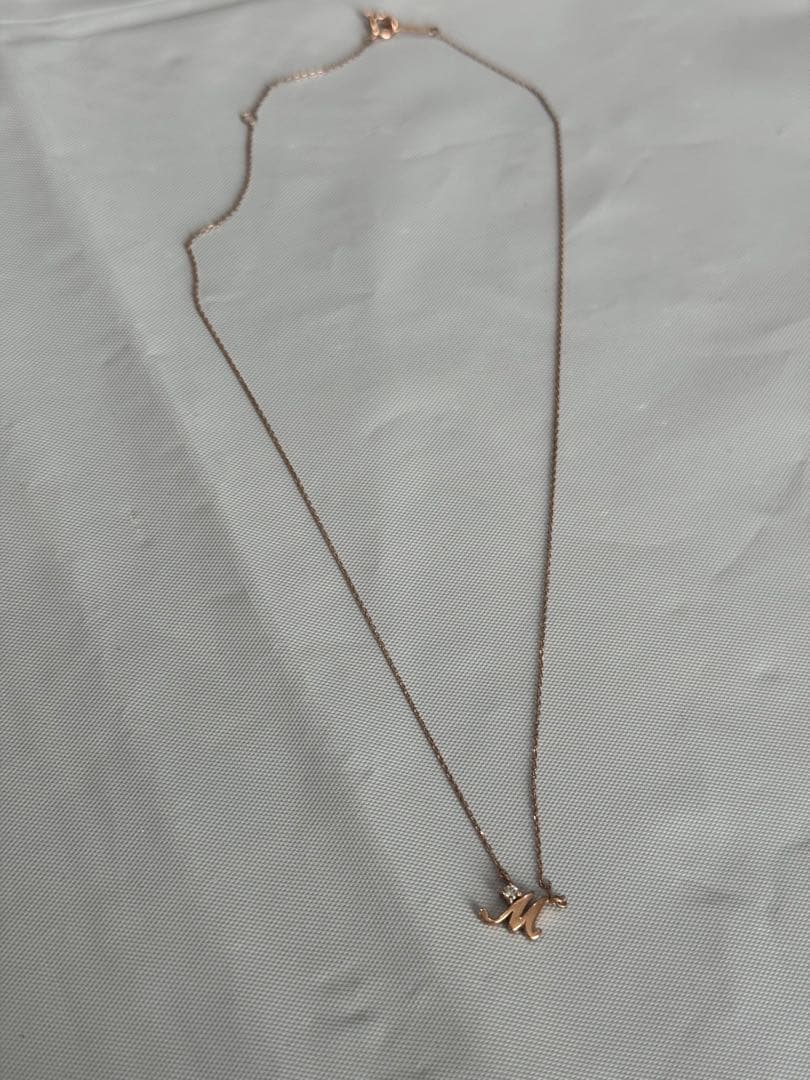 4℃ PKGイニシャルネックレス