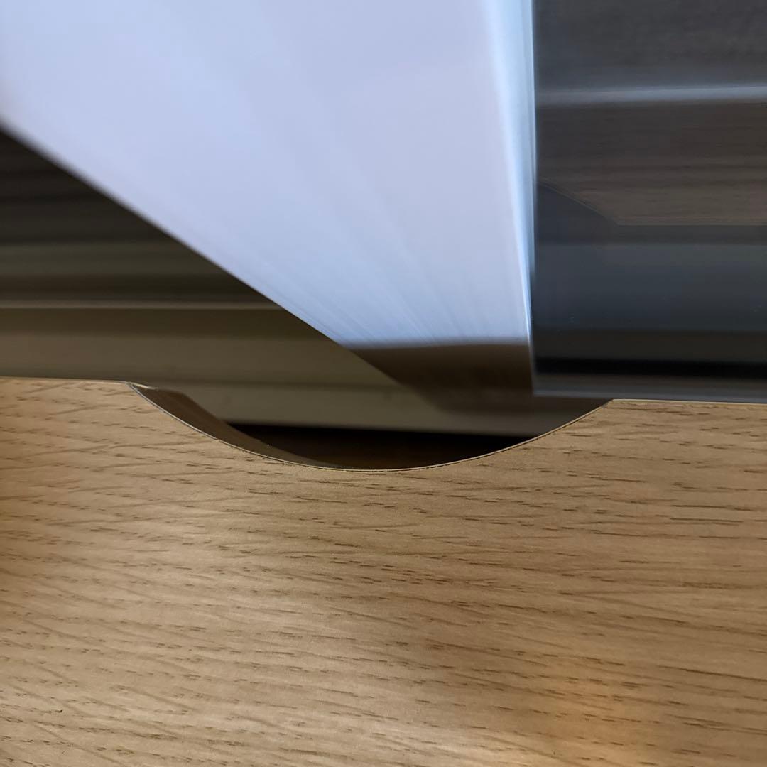 美品 テレビボード 幅180／ナチュラル・重厚感・65インチ対応