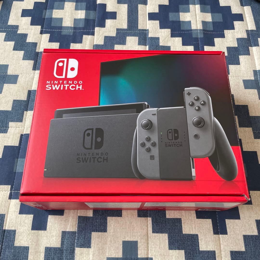Nintendo Switch グレー 本体 Joy-Con付き　新品未使用