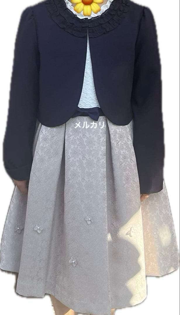 Waltz beams 女児セレモニーフォーマルアンサンブル130 卒園、入学式