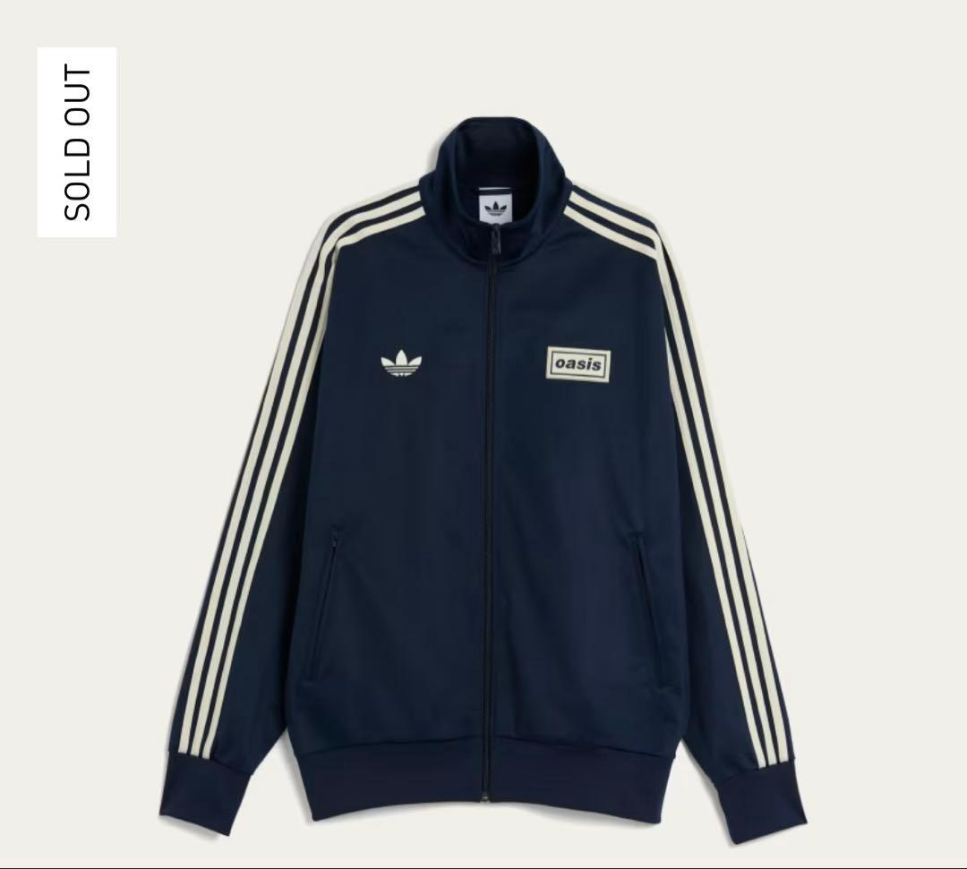 adidas oasis Live '25 TRACK TOP ネイビー/XS